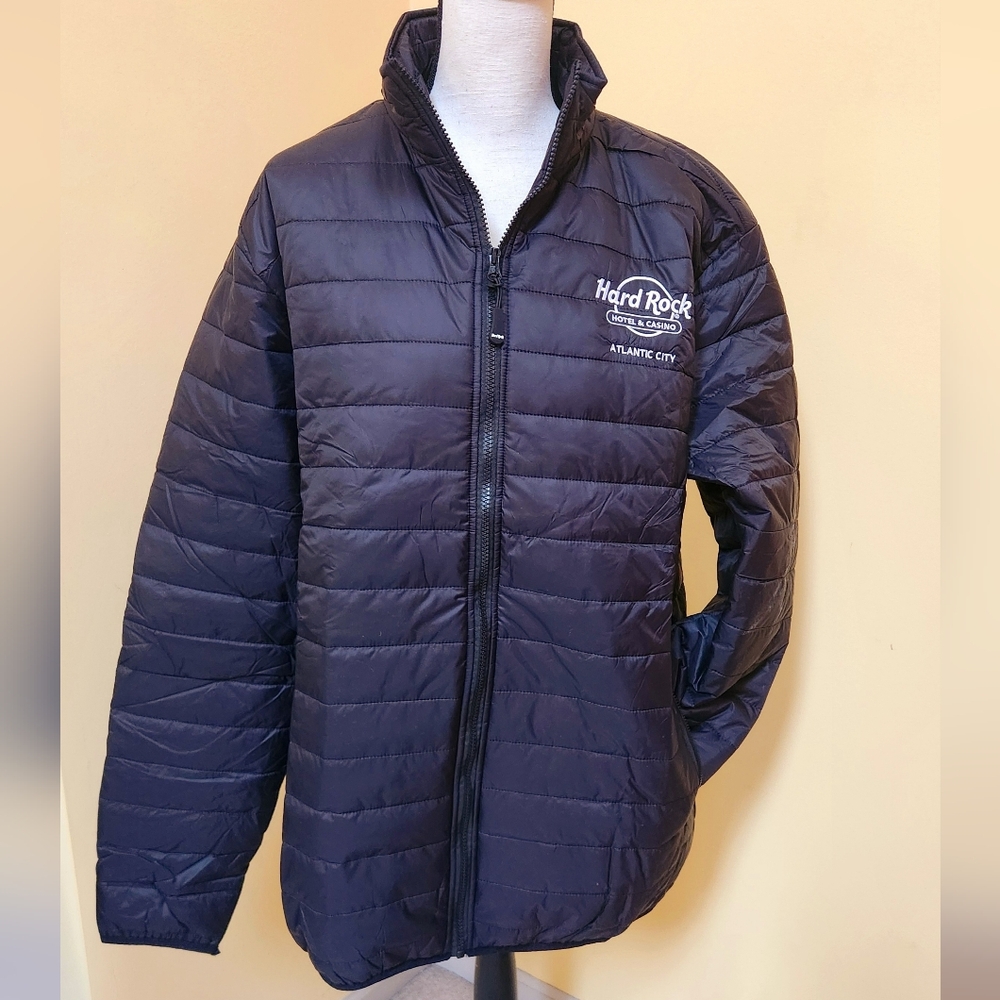 Authentic Hard Rock Casino Atlantic City PufferJacket- Unisex 2XL - NWT!